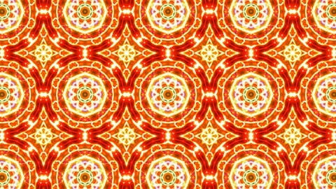 Poly Art Kaleidoscope Hypnotic Pattern Animation Footage Stock Footage 123162761