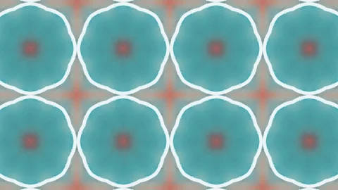 Poly Art Kaleidoscope Hypnotic Pattern Animation Footage Stock Footage 123162820