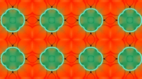Poly Art Kaleidoscope Hypnotic Pattern Animation Footage Stock Footage 123163052