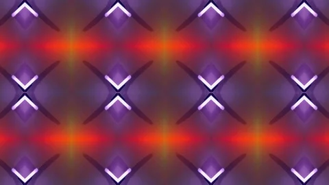 Poly Art Kaleidoscope Hypnotic Pattern Animation Footage Stock Footage 123163281