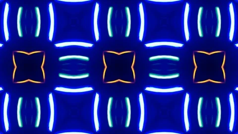 Poly Art Kaleidoscope Hypnotic Pattern Animation Footage Stock Footage 123163631