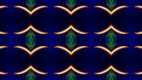 Poly Art Kaleidoscope Hypnotic Pattern Animation Footage Stock Footage 123164233