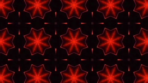 Poly Art Kaleidoscope Hypnotic Pattern Animation Footage Stock Footage 123164541