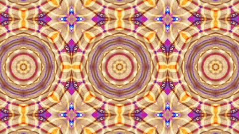 Poly Art Kaleidoscope Hypnotic Pattern Animation Footage Stock Footage 123166409