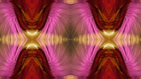 Poly Art Kaleidoscope Hypnotic Pattern Animation Footage Stock Footage 123167791