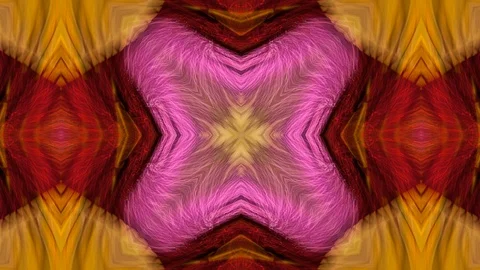 Poly Art Kaleidoscope Hypnotic Pattern Animation Footage Stock Footage 123168042