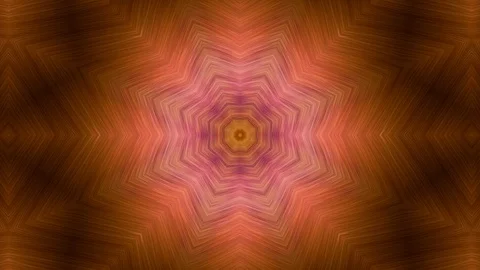 Poly Art Kaleidoscope Hypnotic Pattern Animation Footage Stock Footage 123168086