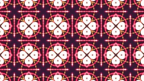 Poly Art Kaleidoscope Hypnotic Pattern Animation Footage Stock Footage 123170206