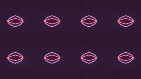 Poly Art Kaleidoscope Hypnotic Pattern Animation Footage Stock Footage 123170412