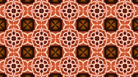 Poly Art Kaleidoscope Hypnotic Pattern Animation Footage Stock Footage 123170439