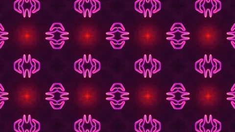 Poly Art Kaleidoscope Hypnotic Pattern Animation Footage Stock Footage 123170697