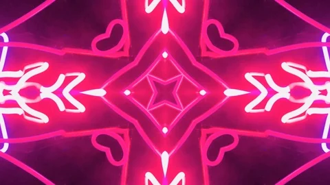 Poly Art Kaleidoscope Hypnotic Pattern Animation Footage Stock Footage 123170837