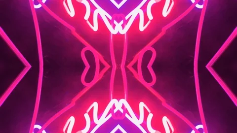 Poly Art Kaleidoscope Hypnotic Pattern Animation Footage Stock Footage 123170843