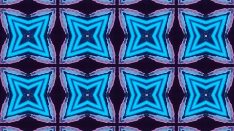 Poly Art Kaleidoscope Hypnotic Pattern Animation Footage Stock Footage 123170905