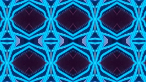 Poly Art Kaleidoscope Hypnotic Pattern Animation Footage Stock Footage 123170925