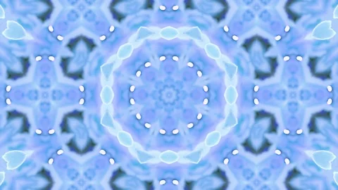 Poly Art Kaleidoscope Hypnotic Pattern Animation Footage Stock Footage 126261270