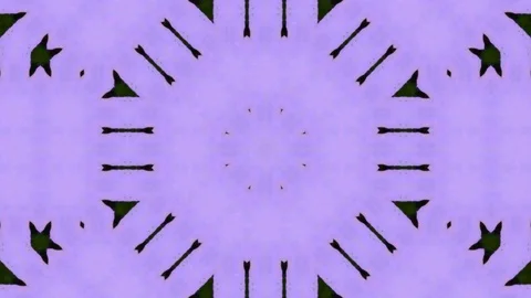Poly Art Kaleidoscope Hypnotic Pattern Animation Footage Stock Footage 126261779