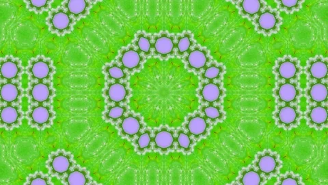 Poly Art Kaleidoscope Hypnotic Pattern Animation Footage Video stock 126261832