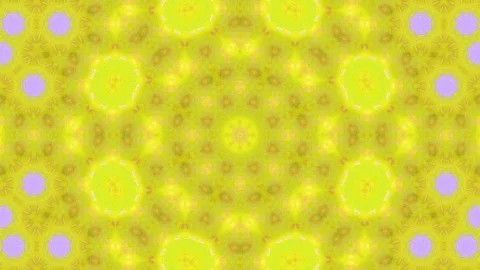 Poly Art Kaleidoscope Hypnotic Pattern Animation Footage Video stock 126261967