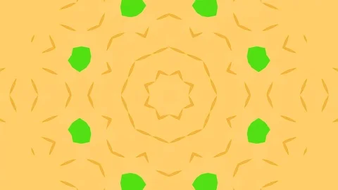 Poly Art Kaleidoscope Hypnotic Pattern Animation Footage Stock Footage 126262120