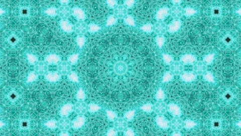 Poly Art Kaleidoscope Hypnotic Pattern Animation Footage Video stock 126262398