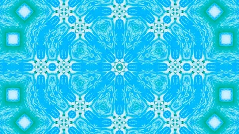 Poly Art Kaleidoscope Hypnotic Pattern Animation Footage Stock Footage 126262466