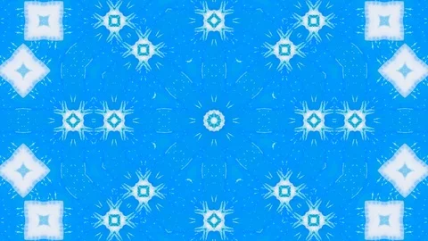 Poly Art Kaleidoscope Hypnotic Pattern Animation Footage Stock Footage 126262715