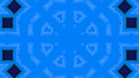 Poly Art Kaleidoscope Hypnotic Pattern Animation Footage Stock Footage 126263578