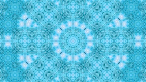 Poly Art Kaleidoscope Hypnotic Pattern Animation Footage Stock Footage 126263628
