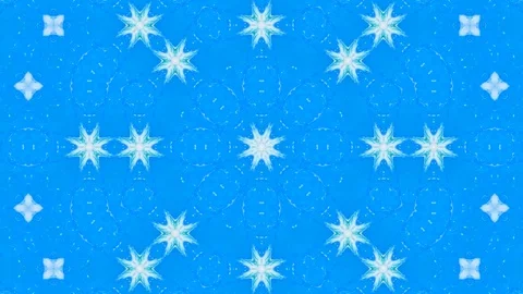 Poly Art Kaleidoscope Hypnotic Pattern Animation Footage Stock Footage 126263632