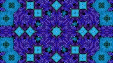 Poly Art Kaleidoscope Hypnotic Pattern Animation Footage Stock Footage 126263713