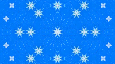 Poly Art Kaleidoscope Hypnotic Pattern Animation Footage Stock Footage 126263716