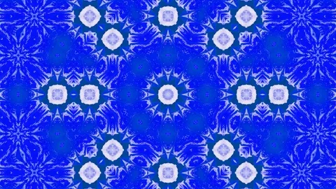 Poly Art Kaleidoscope Hypnotic Pattern Animation Footage Stock Footage 126265031