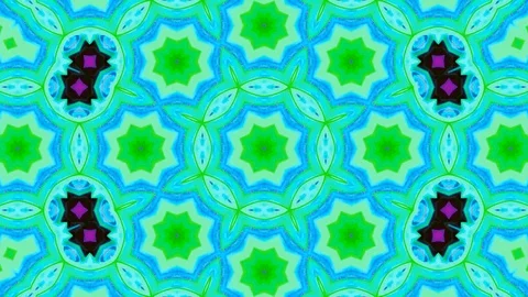 Poly Art Kaleidoscope Hypnotic Pattern Animation Footage Stock Footage 126265107