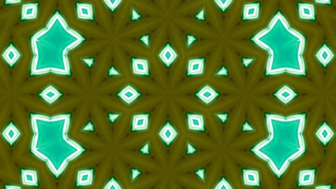 Poly Art Kaleidoscope Hypnotic Pattern Animation Footage Stock Footage 126265338