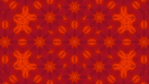 Poly Art Kaleidoscope Hypnotic Pattern Animation Footage Stock Footage 126266074