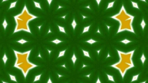 Poly Art Kaleidoscope Hypnotic Pattern Animation Footage Stock Footage 126266607