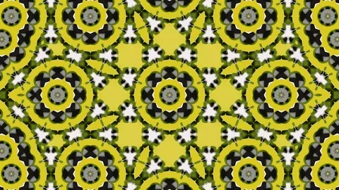 Poly Art Kaleidoscope Hypnotic Pattern Animation Footage Stock Footage 126267048