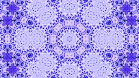 Poly Art Kaleidoscope Hypnotic Pattern Animation Footage Stock Footage 126267316