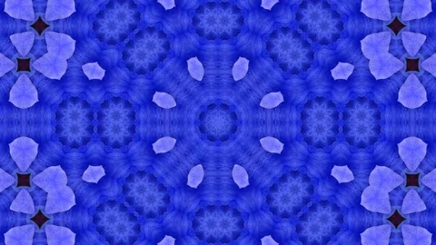 Poly Art Kaleidoscope Hypnotic Pattern Animation Footage Stock Footage 126267454
