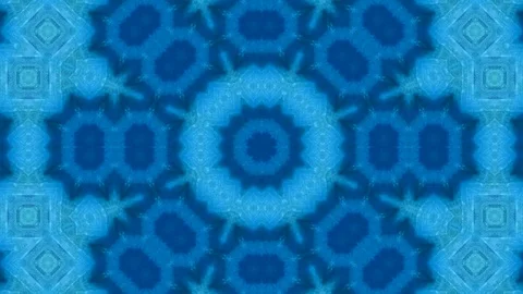 Poly Art Kaleidoscope Hypnotic Pattern Animation Footage Stock Footage 126267543