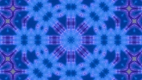 Poly Art Kaleidoscope Hypnotic Pattern Animation Footage Stock Footage 126267804