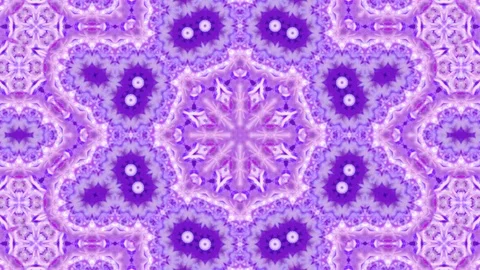 Poly Art Kaleidoscope Hypnotic Pattern Animation Footage Stock Footage 126267903
