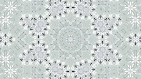Poly Art Kaleidoscope Hypnotic Pattern Animation Footage Stock Footage 126268391
