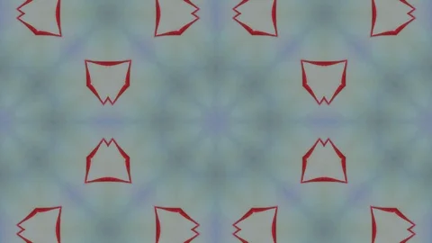 Poly Art Kaleidoscope Hypnotic Pattern Animation Footage Stock Footage 126268585