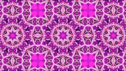Poly Art Kaleidoscope Hypnotic Pattern Animation Footage Stock Footage 126269104