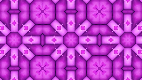Poly Art Kaleidoscope Hypnotic Pattern Animation Footage Stock Footage 126269144