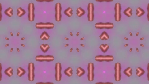 Poly Art Kaleidoscope Hypnotic Pattern Animation Footage Stock Footage 126269244