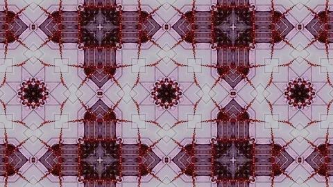 Poly Art Kaleidoscope Hypnotic Pattern Animation Footage Stock Footage 126269379