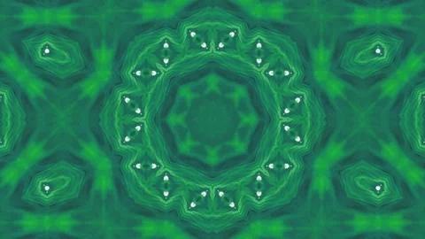 Poly Art Kaleidoscope Hypnotic Pattern Animation Footage Stock Footage 126269830